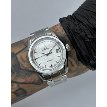 Custom Seiko Mod • White Snowflake Birch Premium GS • 38mm